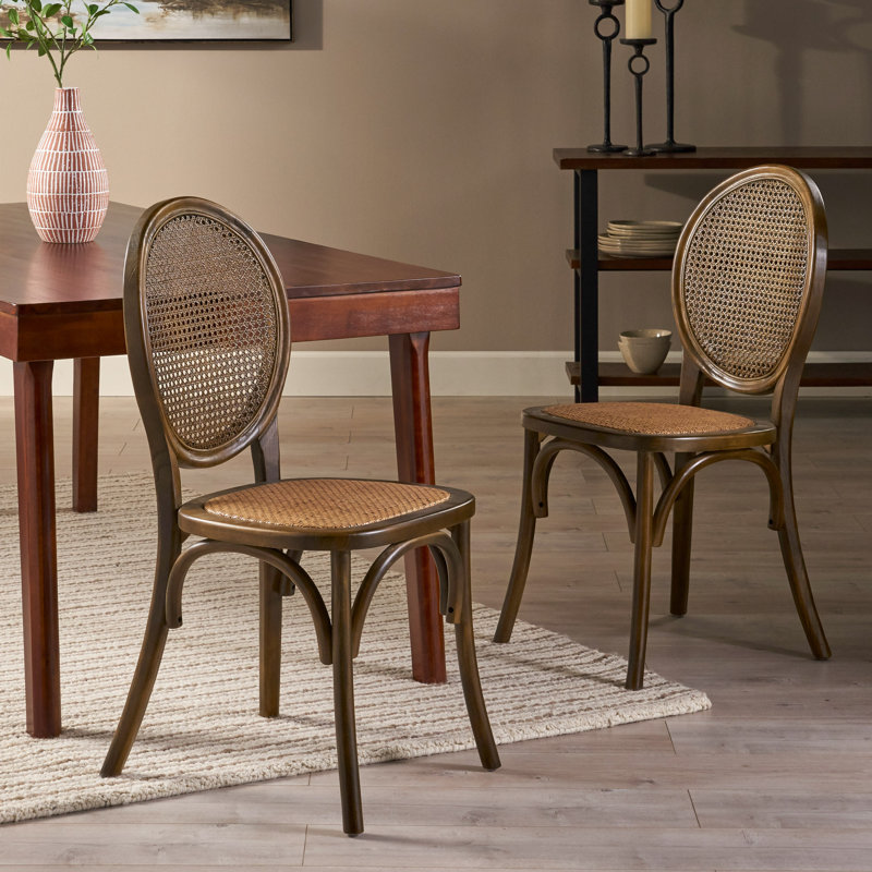 Wayfair rattan dining chairs discount